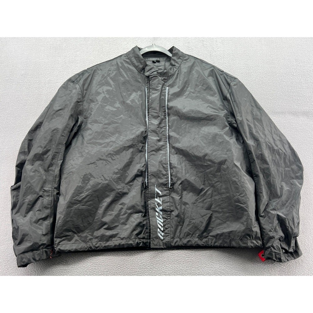 Joe Rocket Jacket Phoenix Ion Men's 2XL Black Full Zip Lightweight Casual